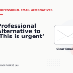 Professional Alternative to ‘This is urgent’