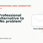 Professional Alternative to ‘No problem’
