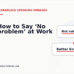How to Say ‘No problem’ at Work
