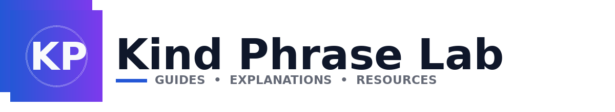 Kind Phrase Lab